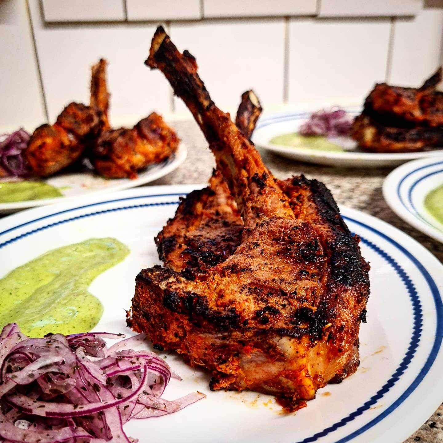 Tandoori Lamb Chops- Starters 